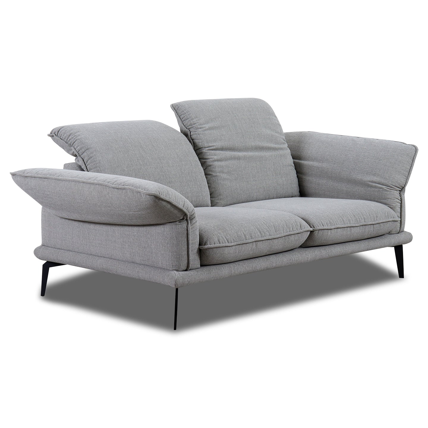 Willi Schillig Sofa 24600 Sherry in Stoff V39 grey - Sofa Stoff
