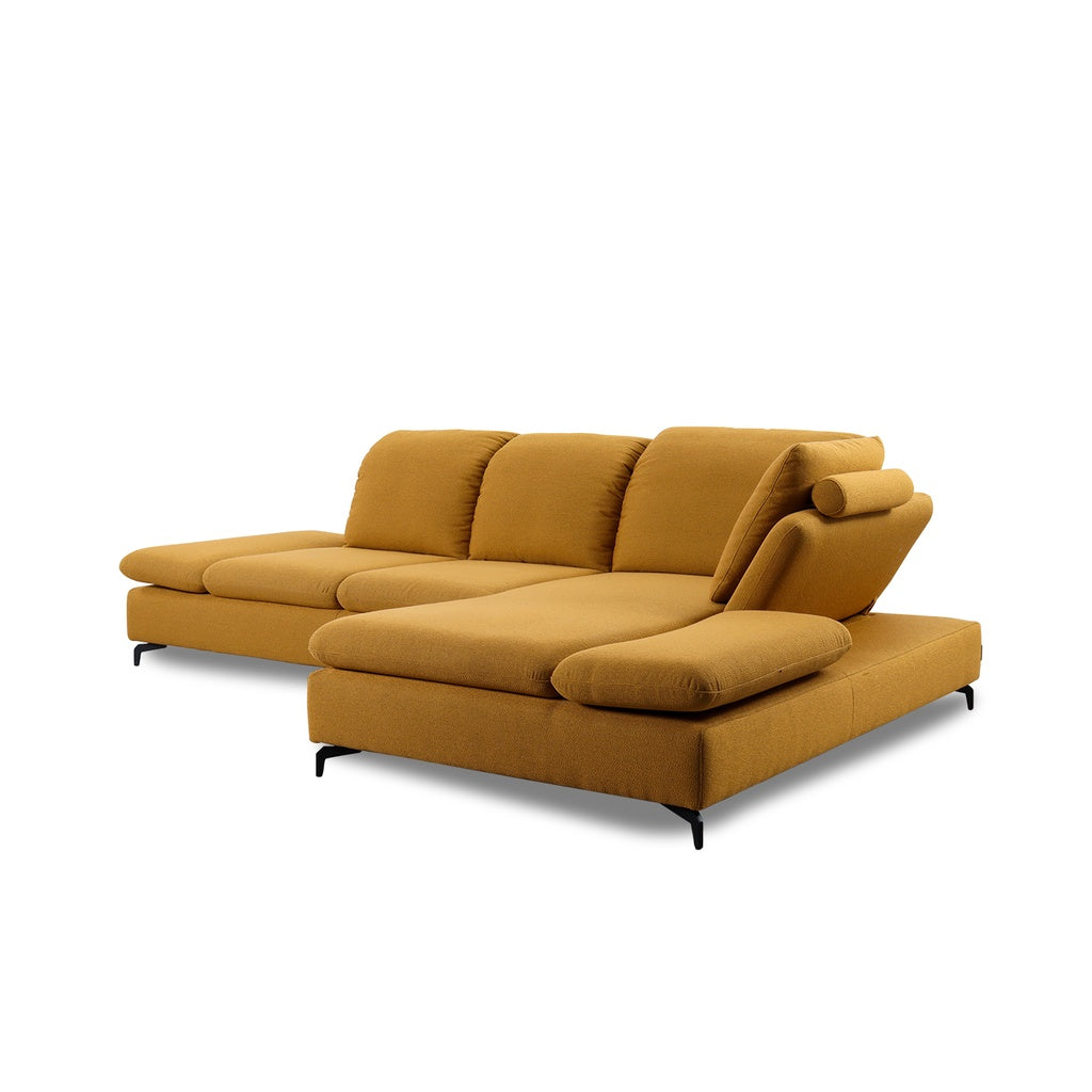 Ecksofa 15278 TAOO in Stoff W82 honey - Sitzdesign