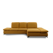 Ecksofa 15278 TAOO in Stoff W82 honey - Sitzdesign