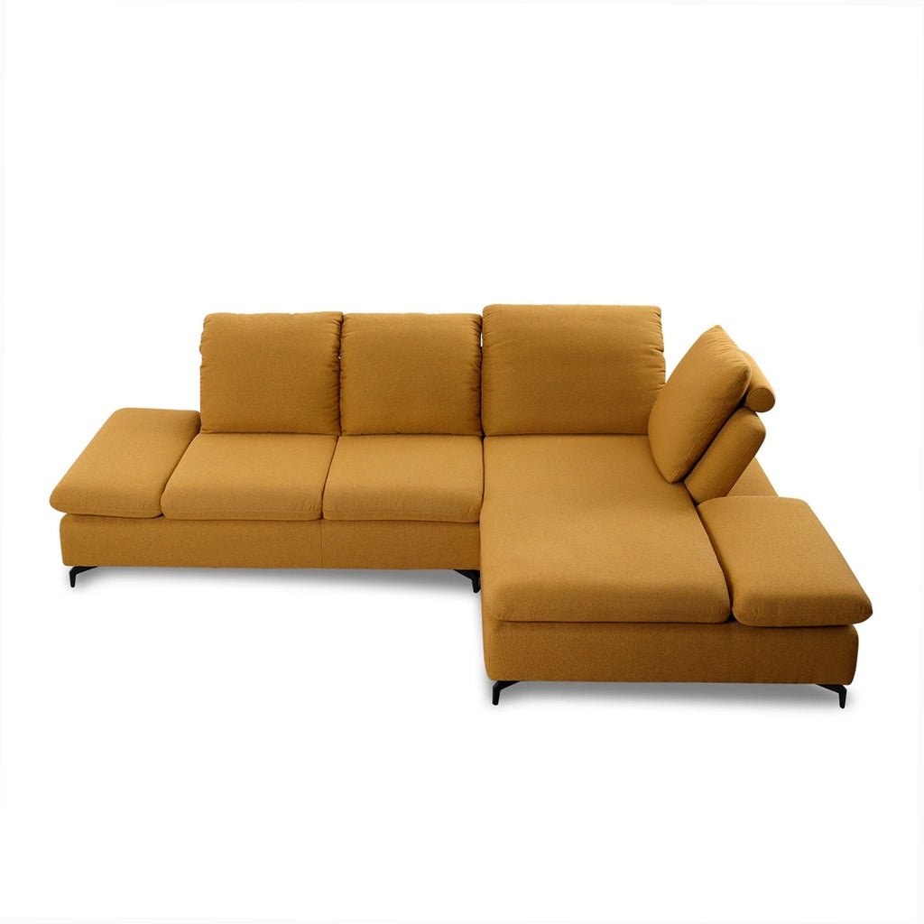 Ecksofa 15278 TAOO in Stoff W82 honey - Sitzdesign