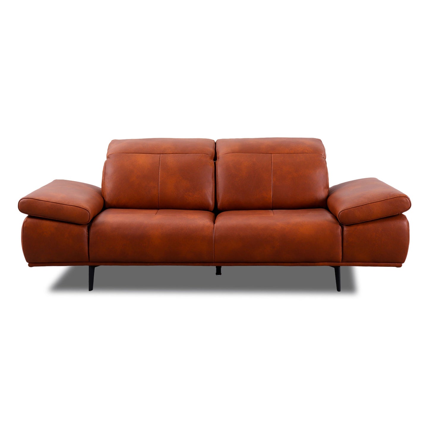 Willi Schillig Sofa 24405 LEVI in Leder Z75 cognac