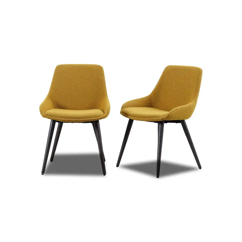 Stuhl LEON 2er Set in Stoff Manhattan - Sitzdesign