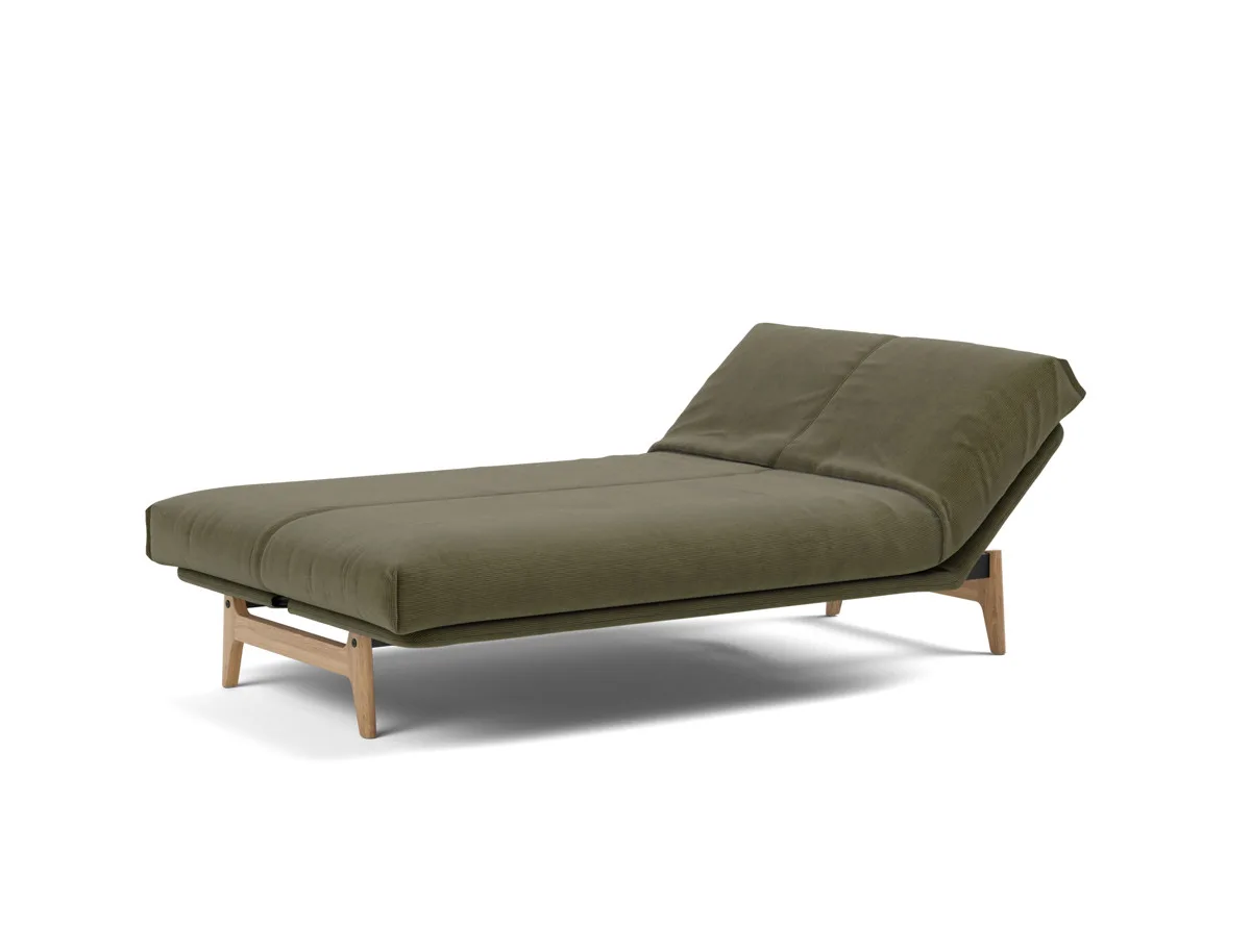 Aslak 120 Schlafsofa Nordic Bezug Soft Spring – KOPFTEIL HOCH