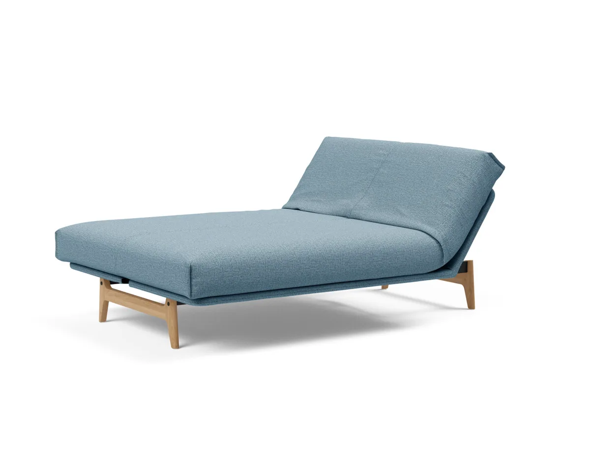Aslak 140 Schlafsofa Nordic Bezug Soft Spring – KOPFTEIL HOCH