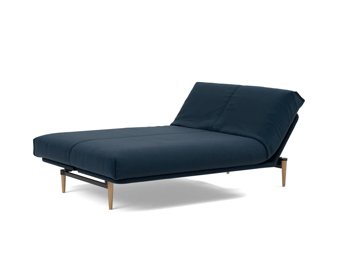 Colpus Schwarze Schlafsofa Nordic Bezug Soft Spring – KOPFTEIL HOCH
