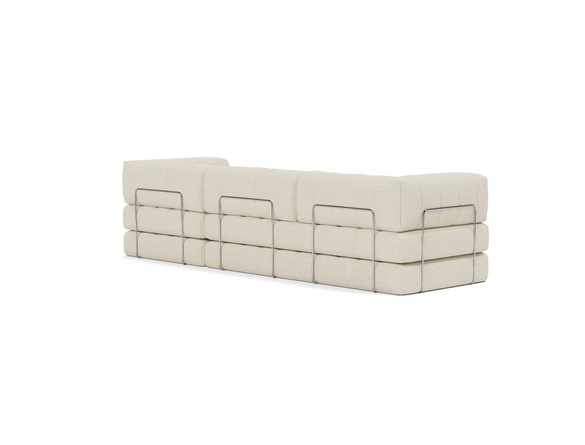 CozyPad Schlafsofa Grand mit Armlehnen – Frame 13