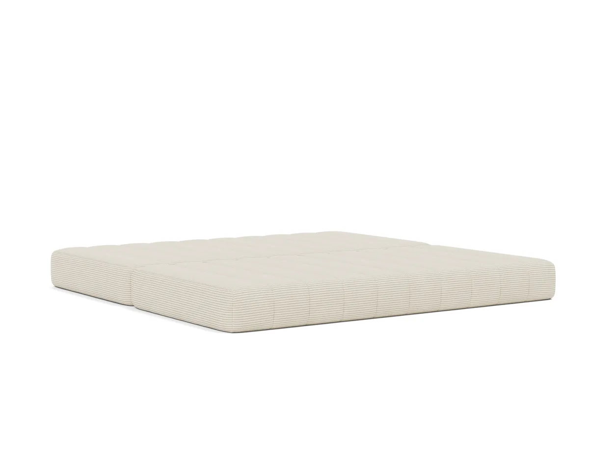 CozyPad Schlafsofa mit Armlehnen – BETT