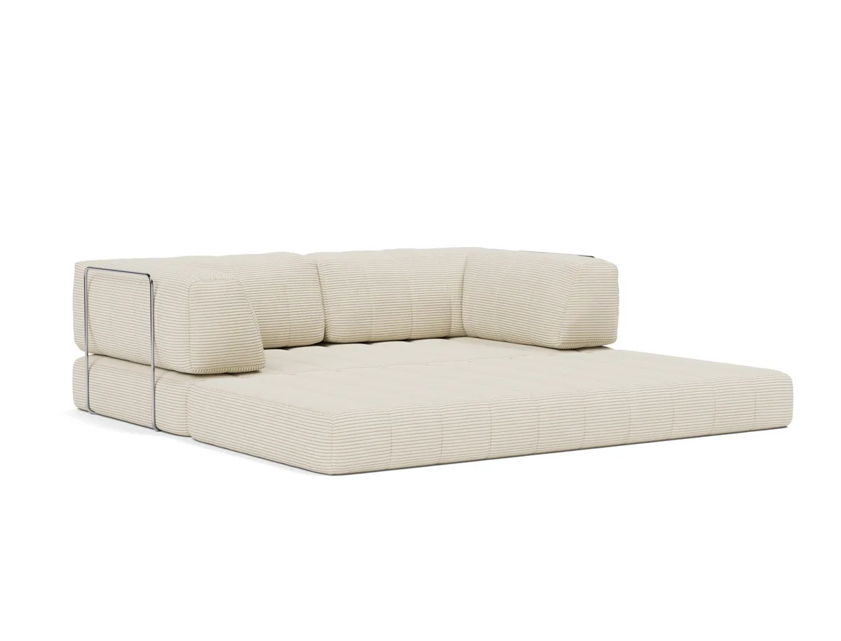 CozyPad Schlafsofa mit Armlehnen – RELAX