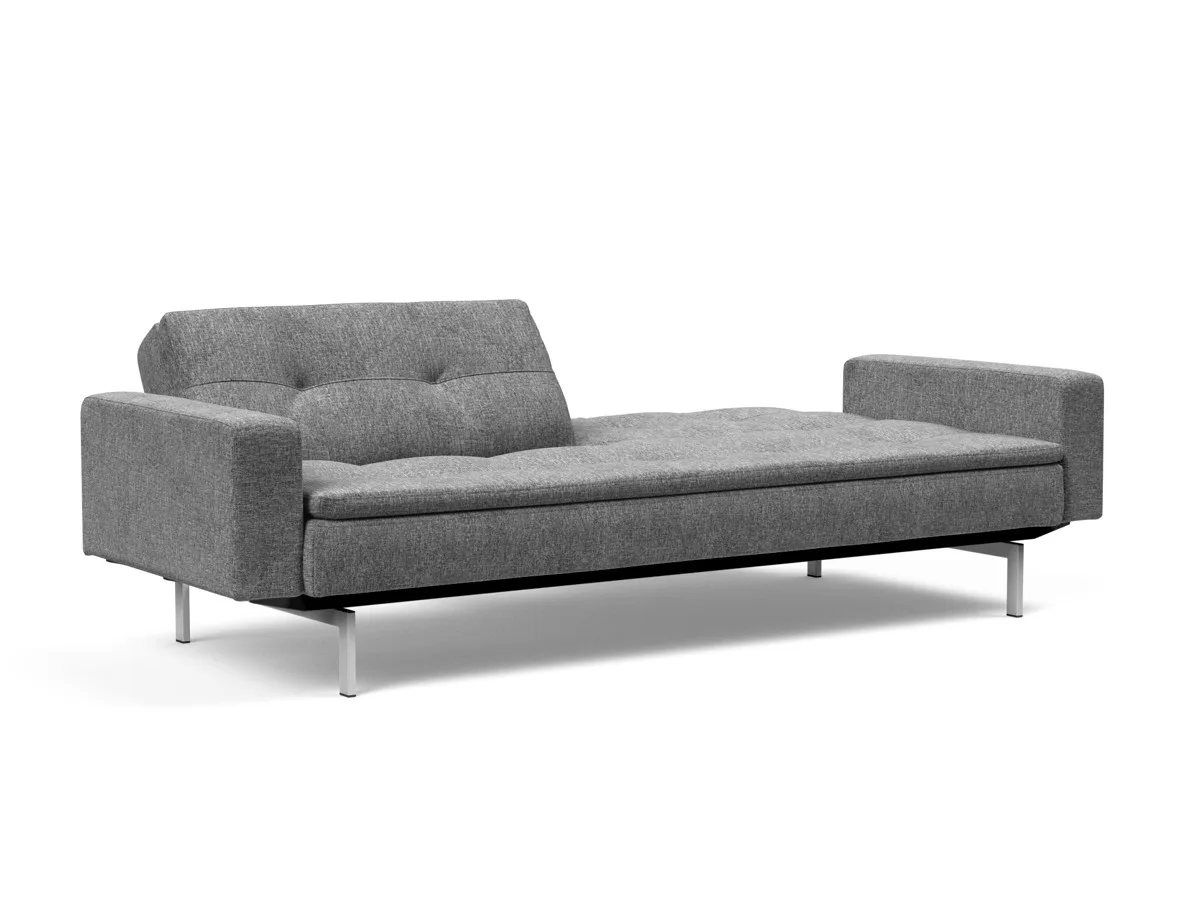 Dublexo Chrom Schlafsofa mit Armlehnen – RELAX-BETT