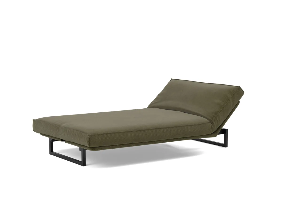 Fraction 120 Schlafsofa Sharp Plus Bezug Spring – KOPFTEIL HOCH