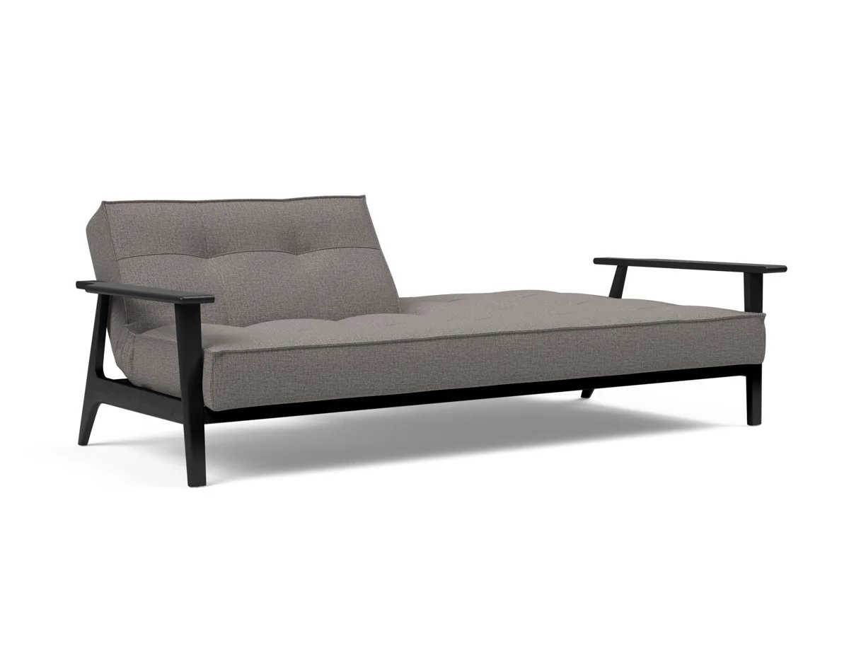 Splitback Frej Schlafsofa Eiche – RELAX-BETT
