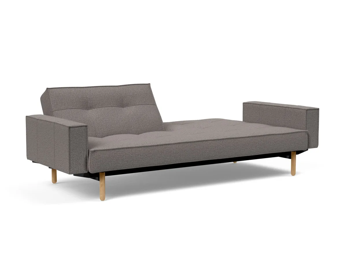 Splitback Stem Schlafsofa mit Armlehnen – RELAX-BETT