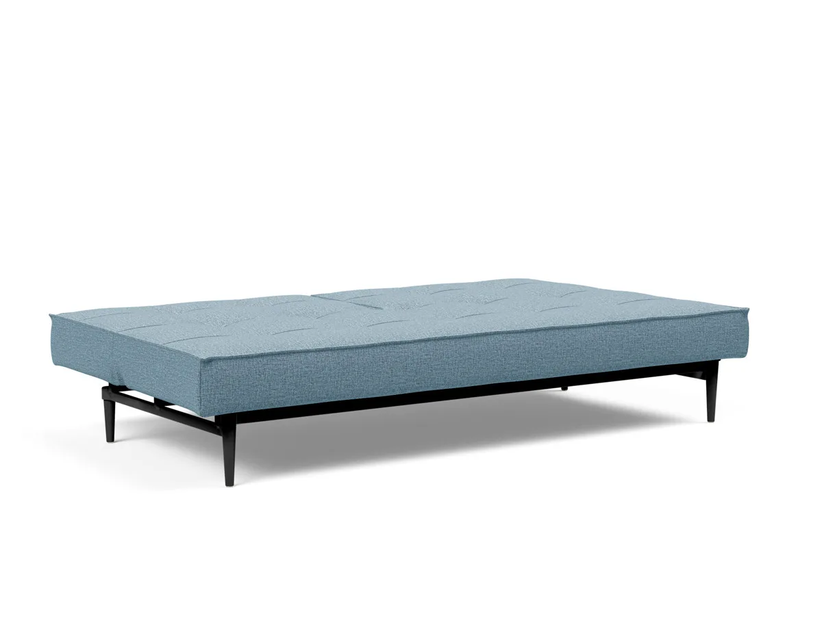 Splitback Styletto Schlafsofa Schwarze Holz – BETT-BETT