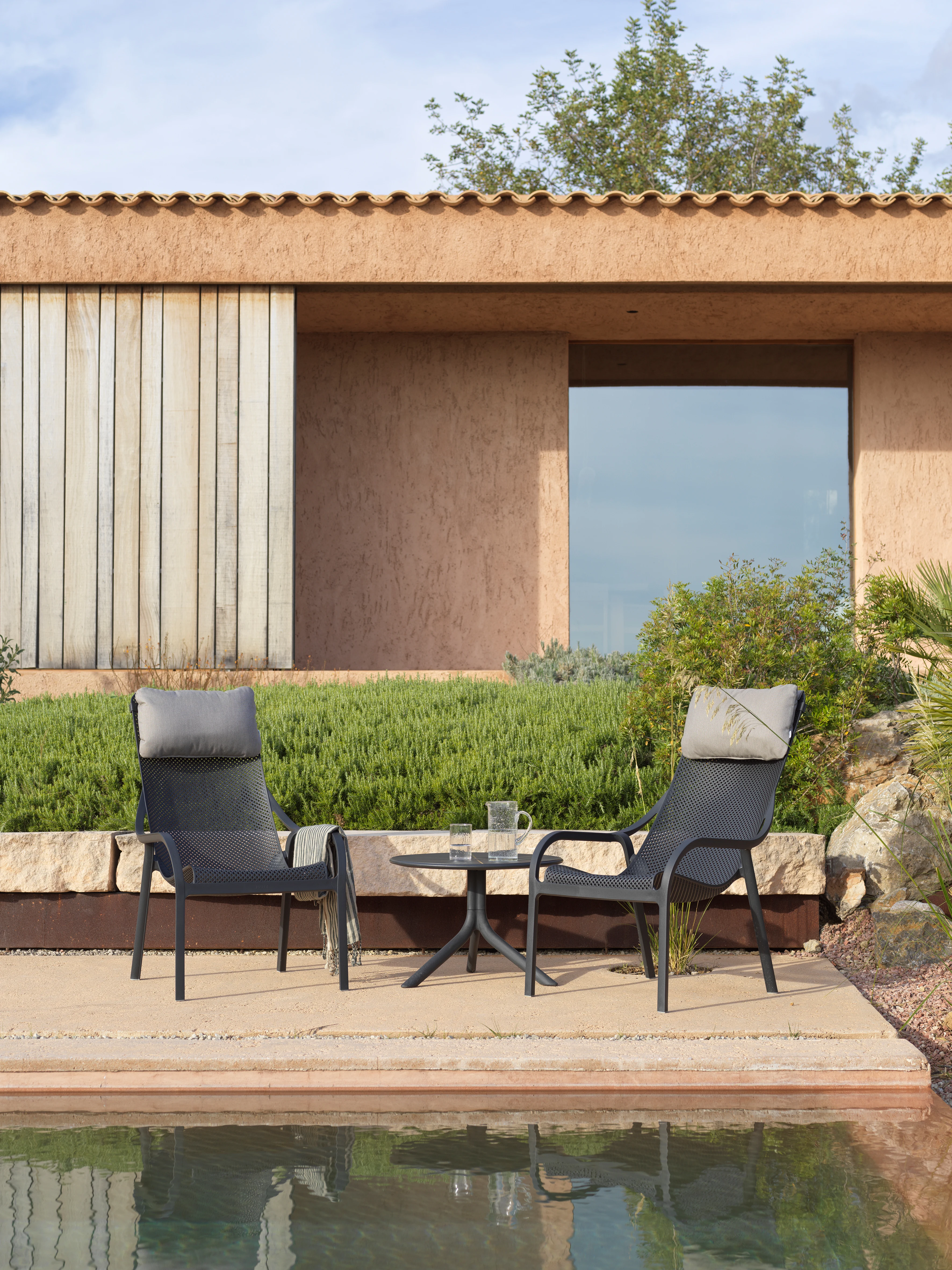 Cuscino Poggiatesta Net Lounge Kissen