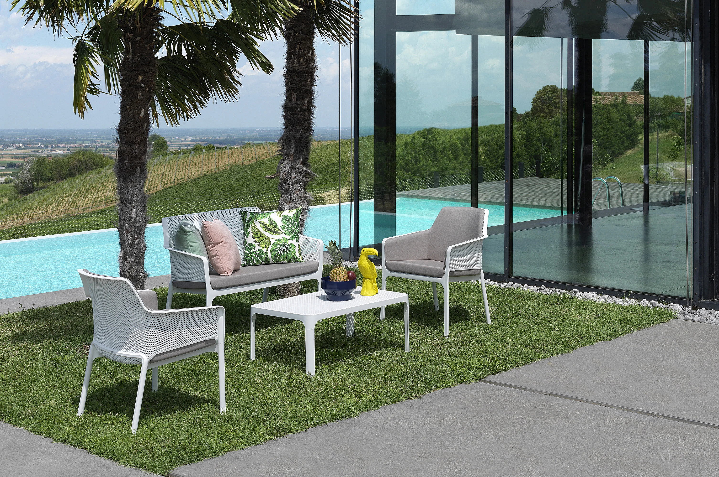 Nardi Net Bench Sofa – Outdoor-Gartenbank
