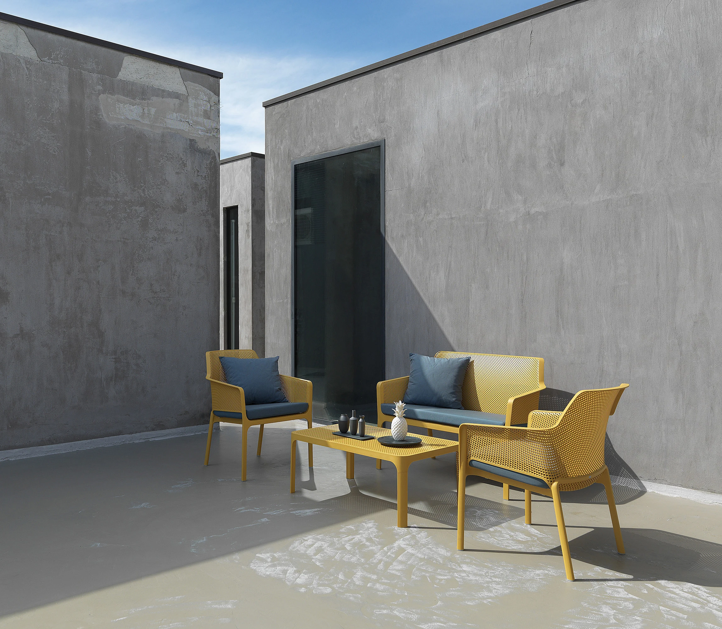 Nardi Net Bench Sofa – Outdoor-Gartenbank