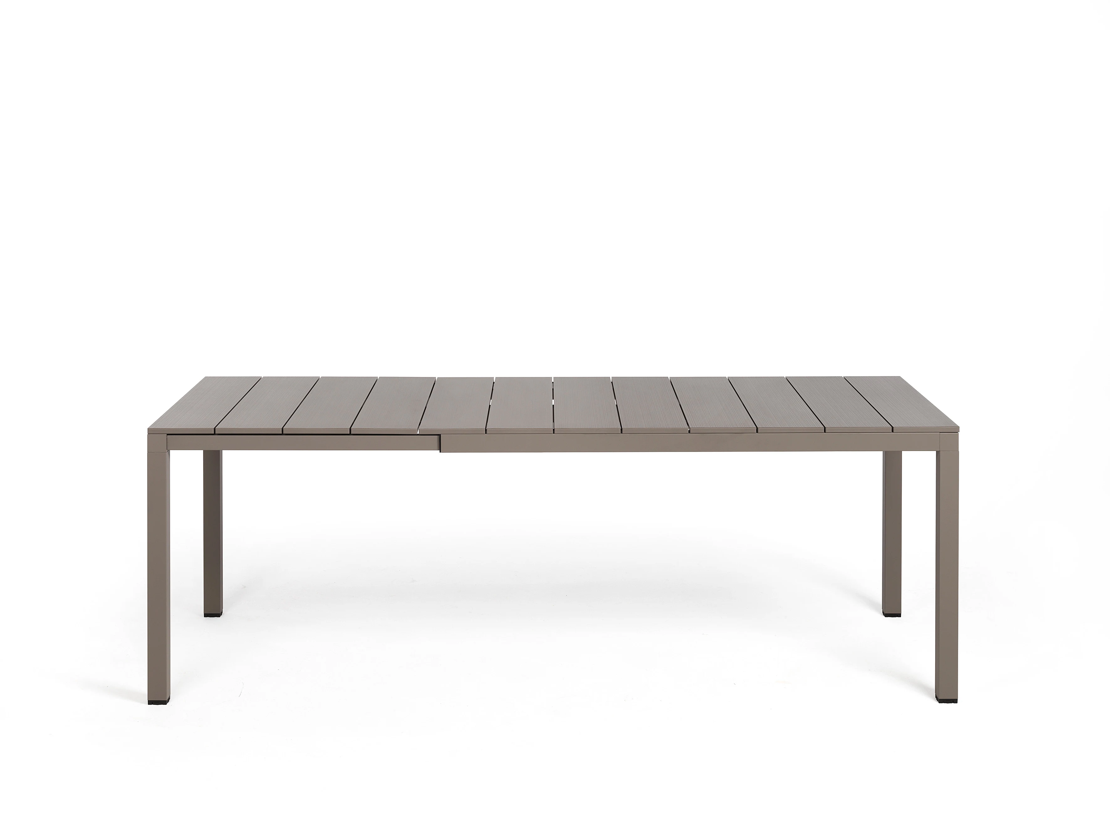 Rio Alu 140 Ext. Tisch – Verniciato Tortora