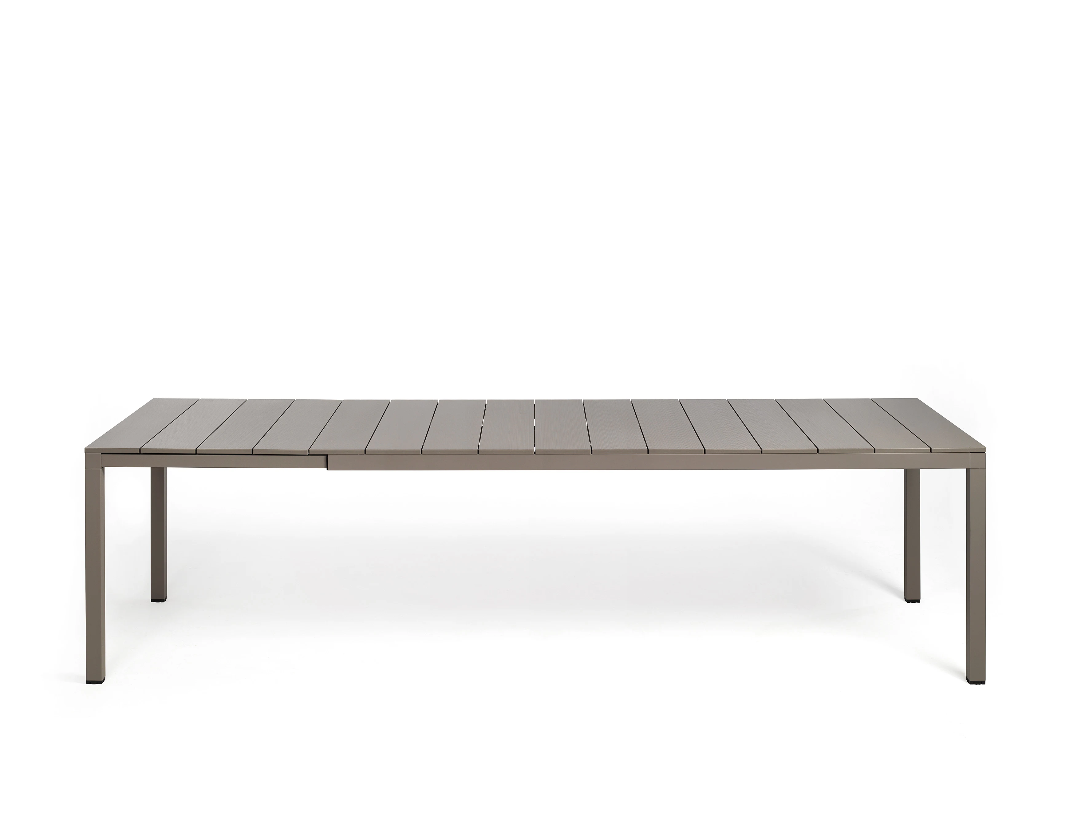 Rio Alu 210 Ext. Tisch – Verniciato Tortora