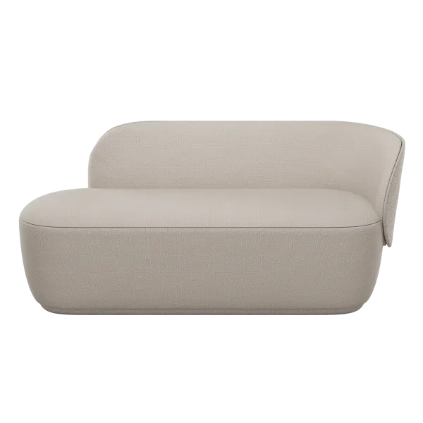 KUON Chaiselongue Rechts – Desert – Stoff: Socia