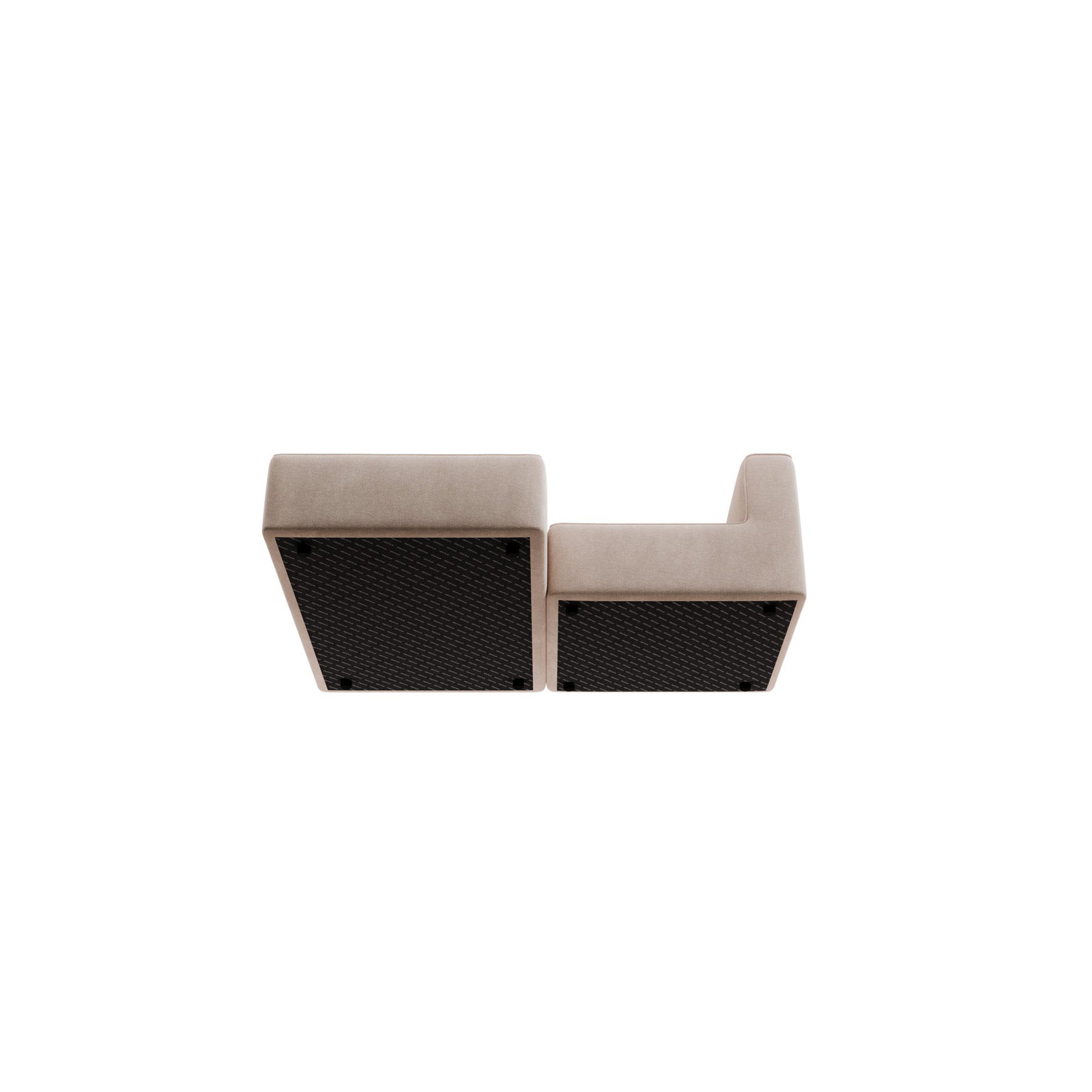 TASI Chaiselongue Links – Beige – Stoff: Pina