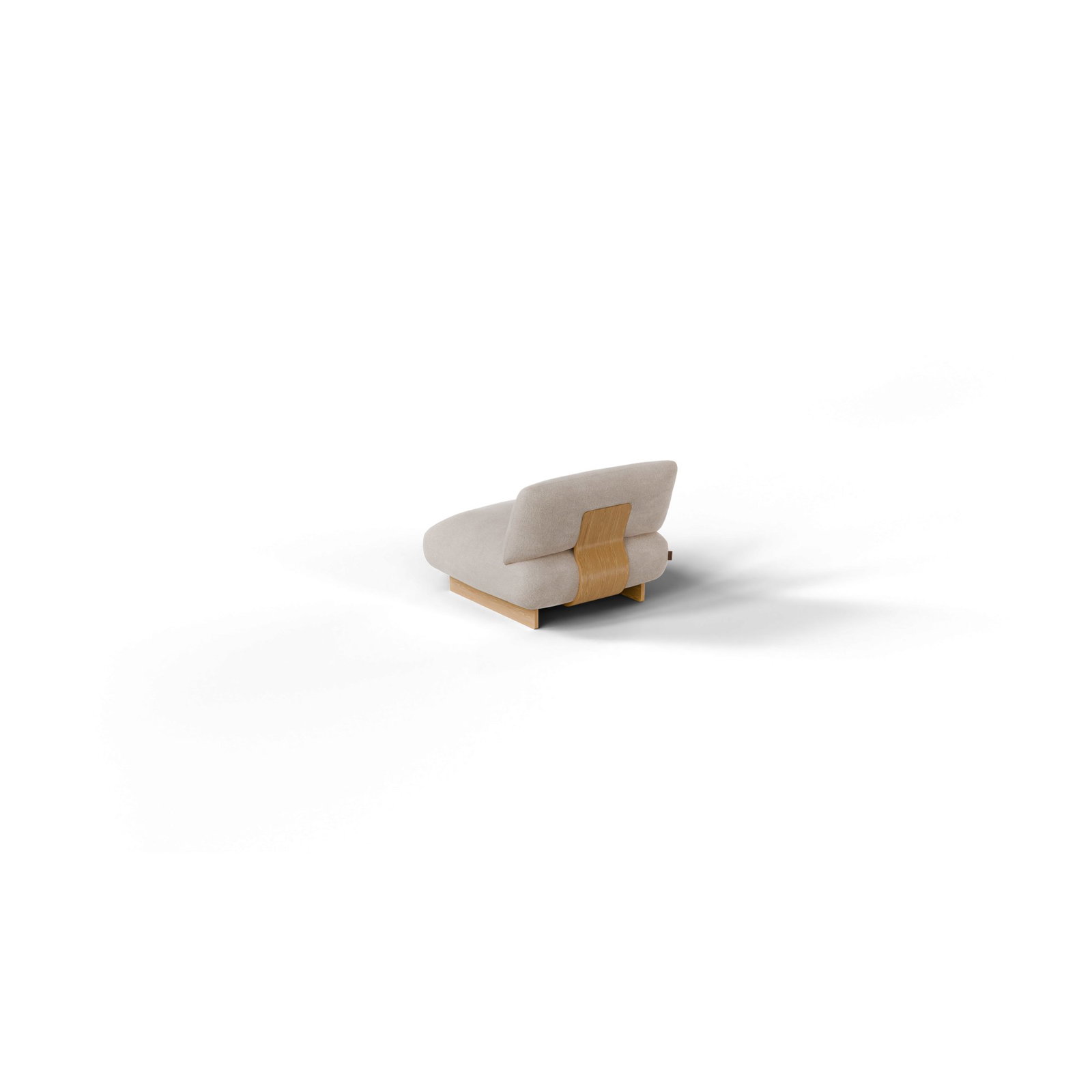 MOCO 1 Sitzer Kombi – Beige – Stoff: Pina