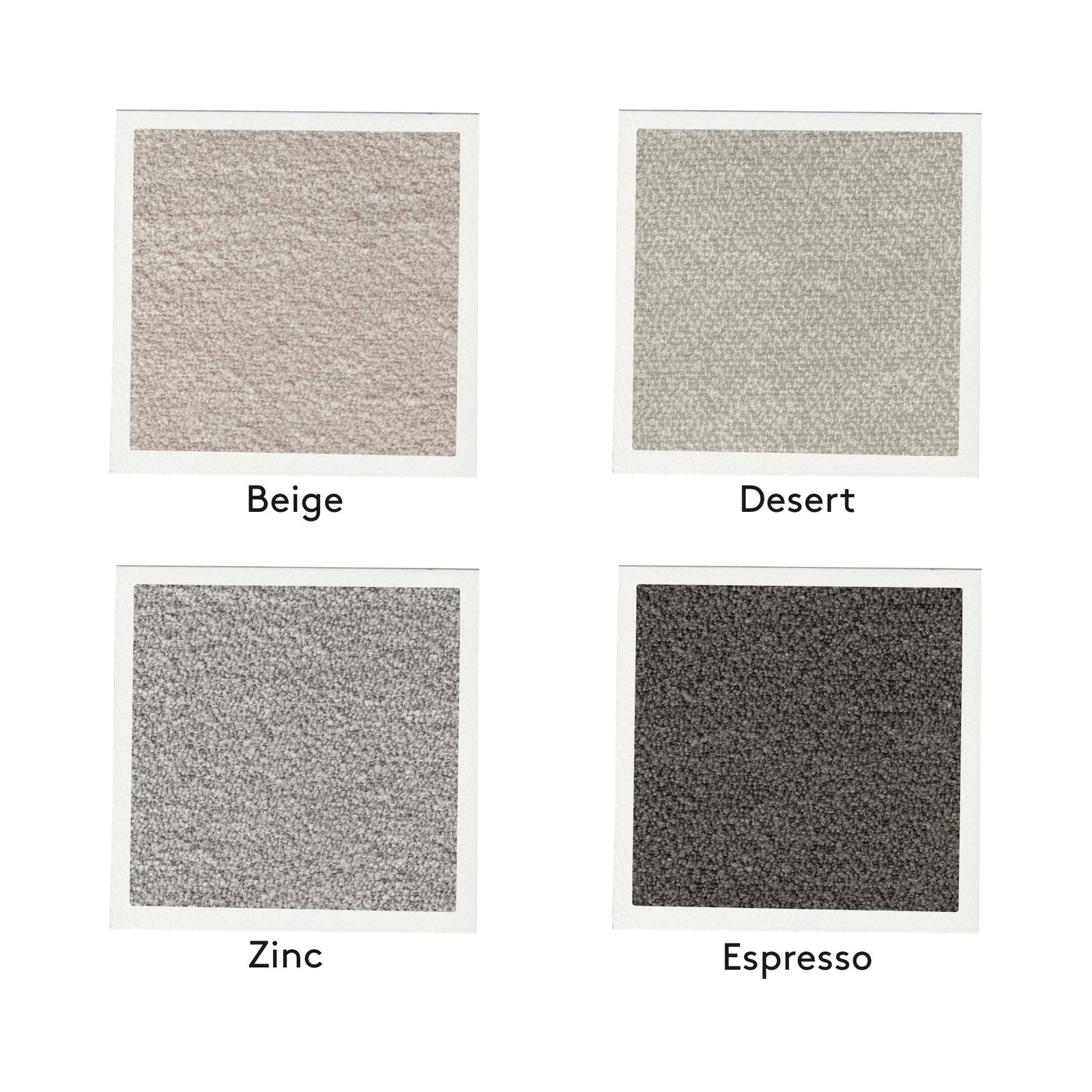 Stoff Pina – Farben: Desert / Espresso / Zinc / Beige