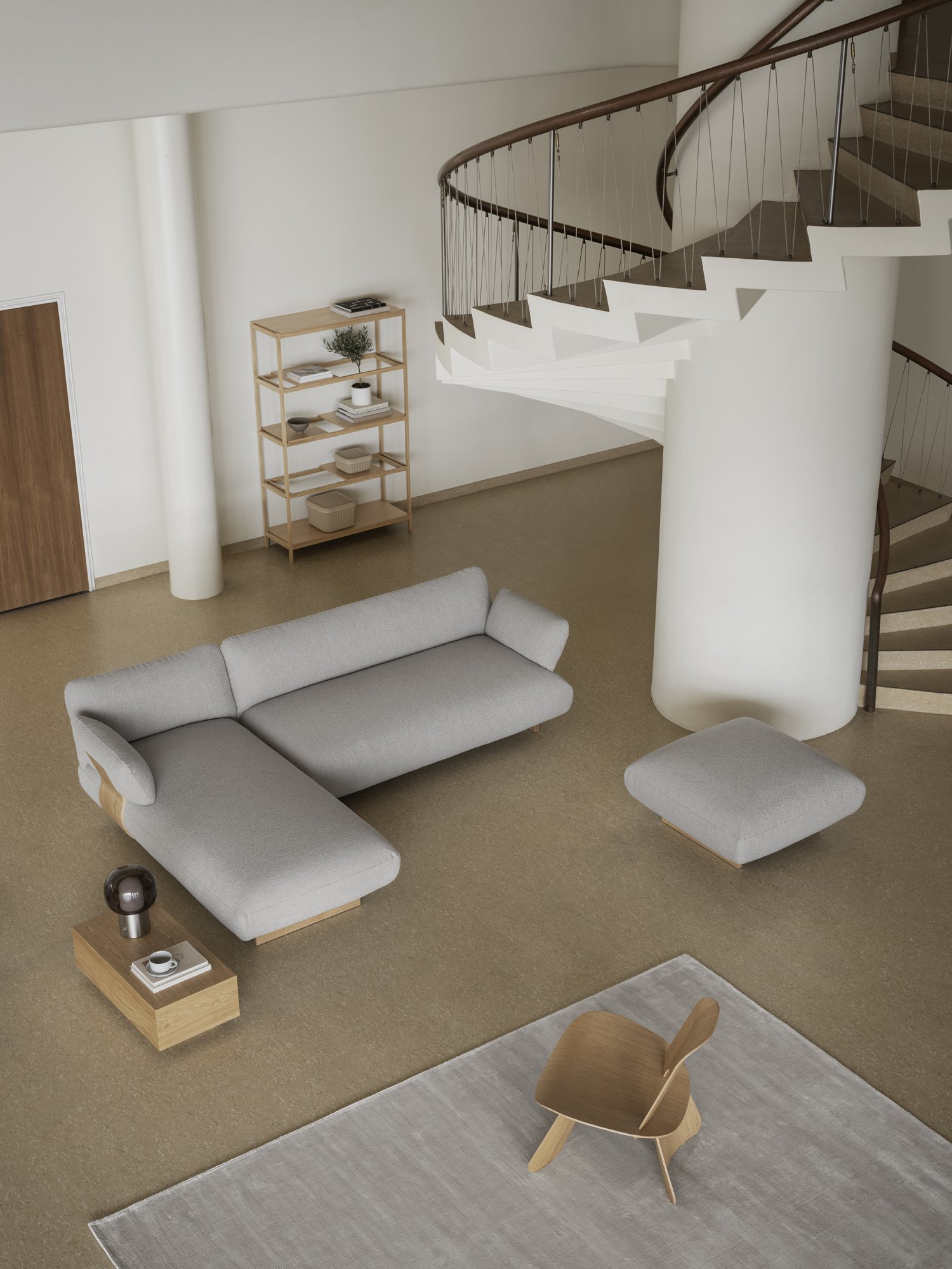 MOCO 2 Sitzer Chaiselongue Rechts