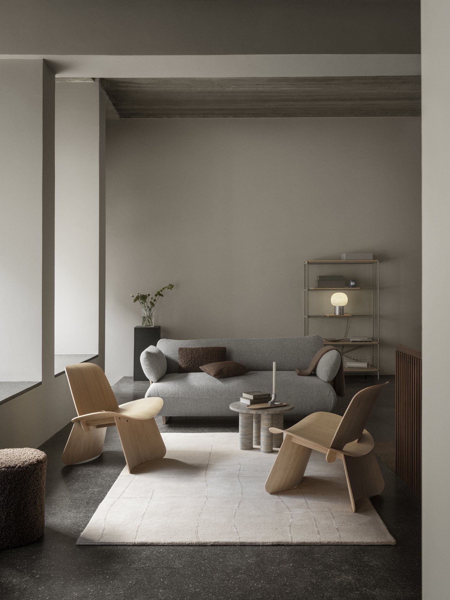 MOCO 2 Sitzer Chaiselongue Rechts