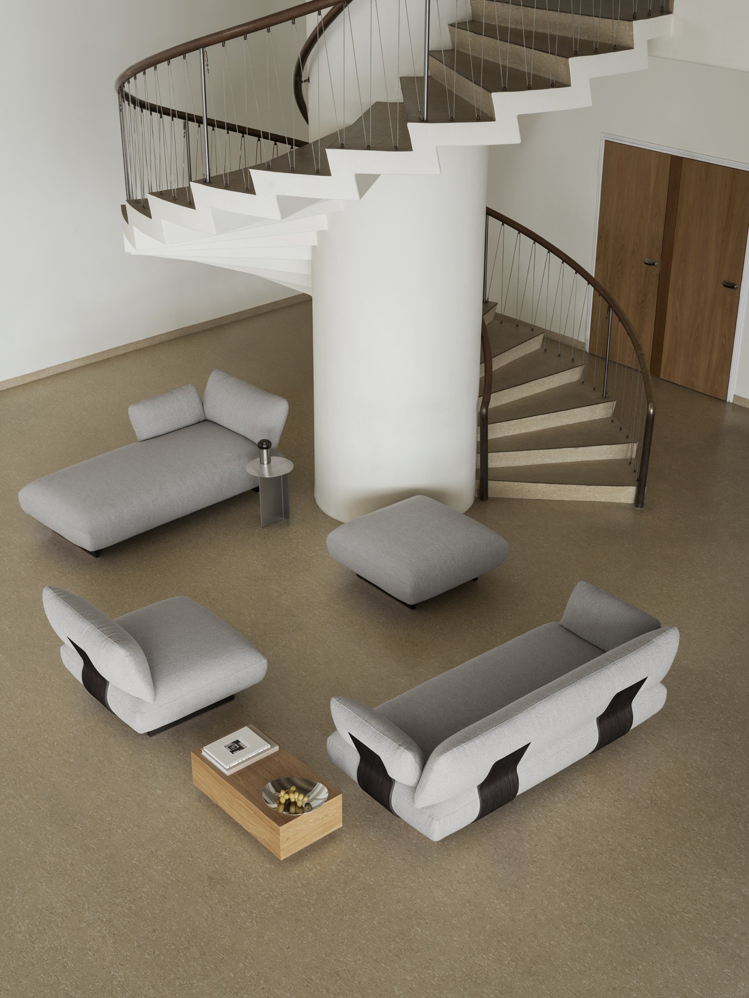 MOCO 2 Sitzer Chaiselongue Rechts