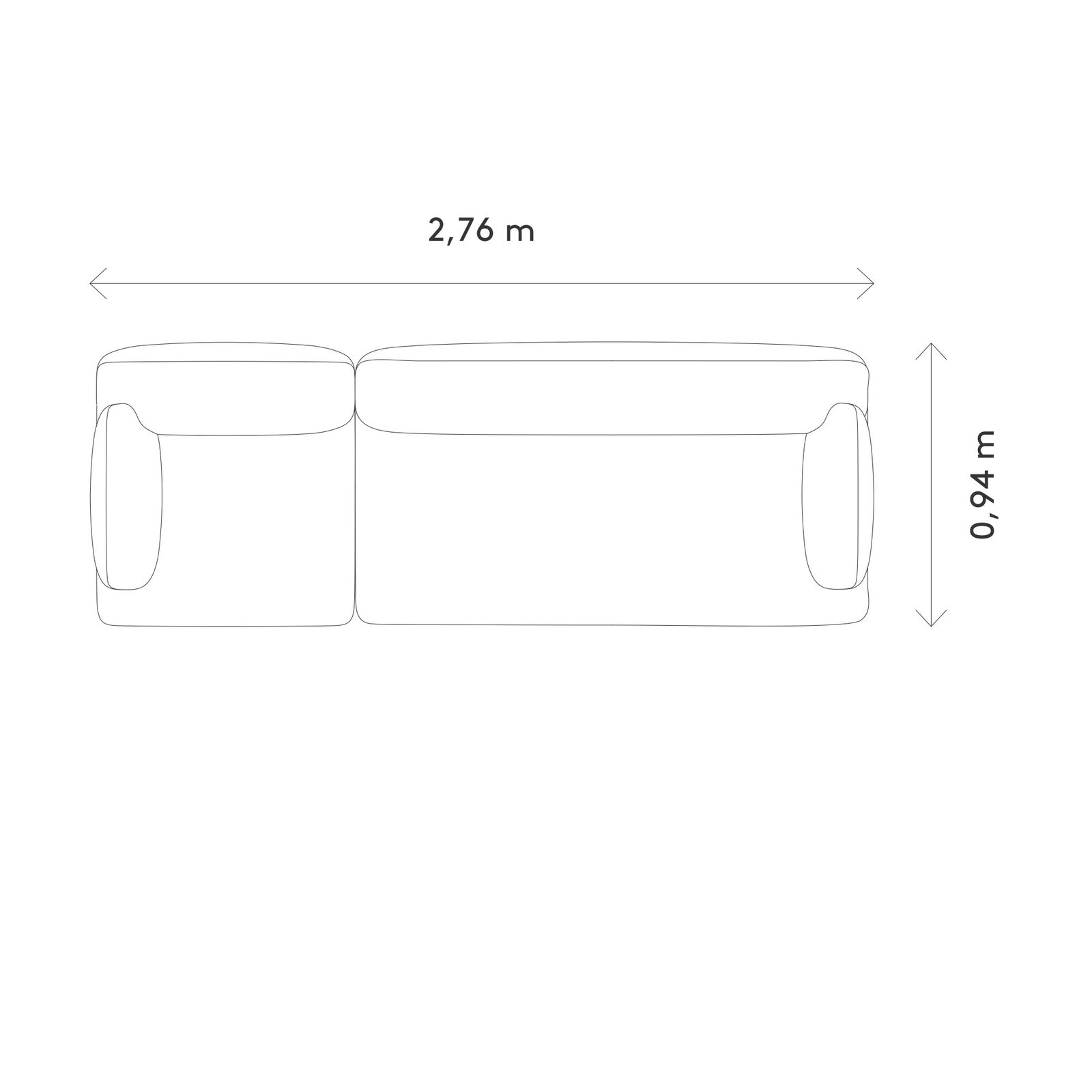 MOCO 2,5 Sitzer Kombi