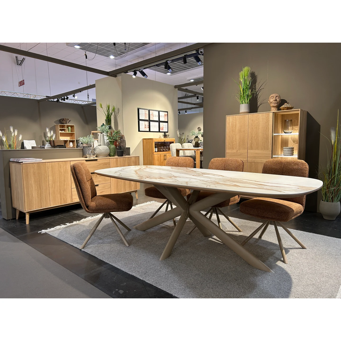 Bodahl Massivholztisch Verona – Wildeiche & Keramik, konfigurierbar