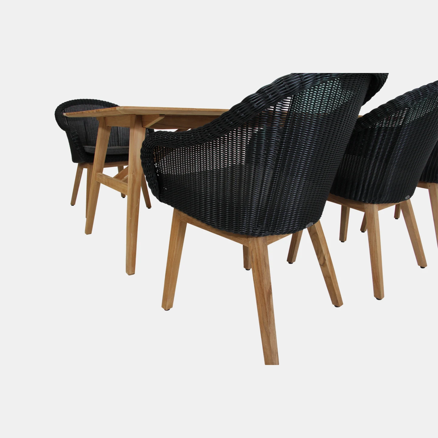 Beverly Diningsessel Schwarz/grau