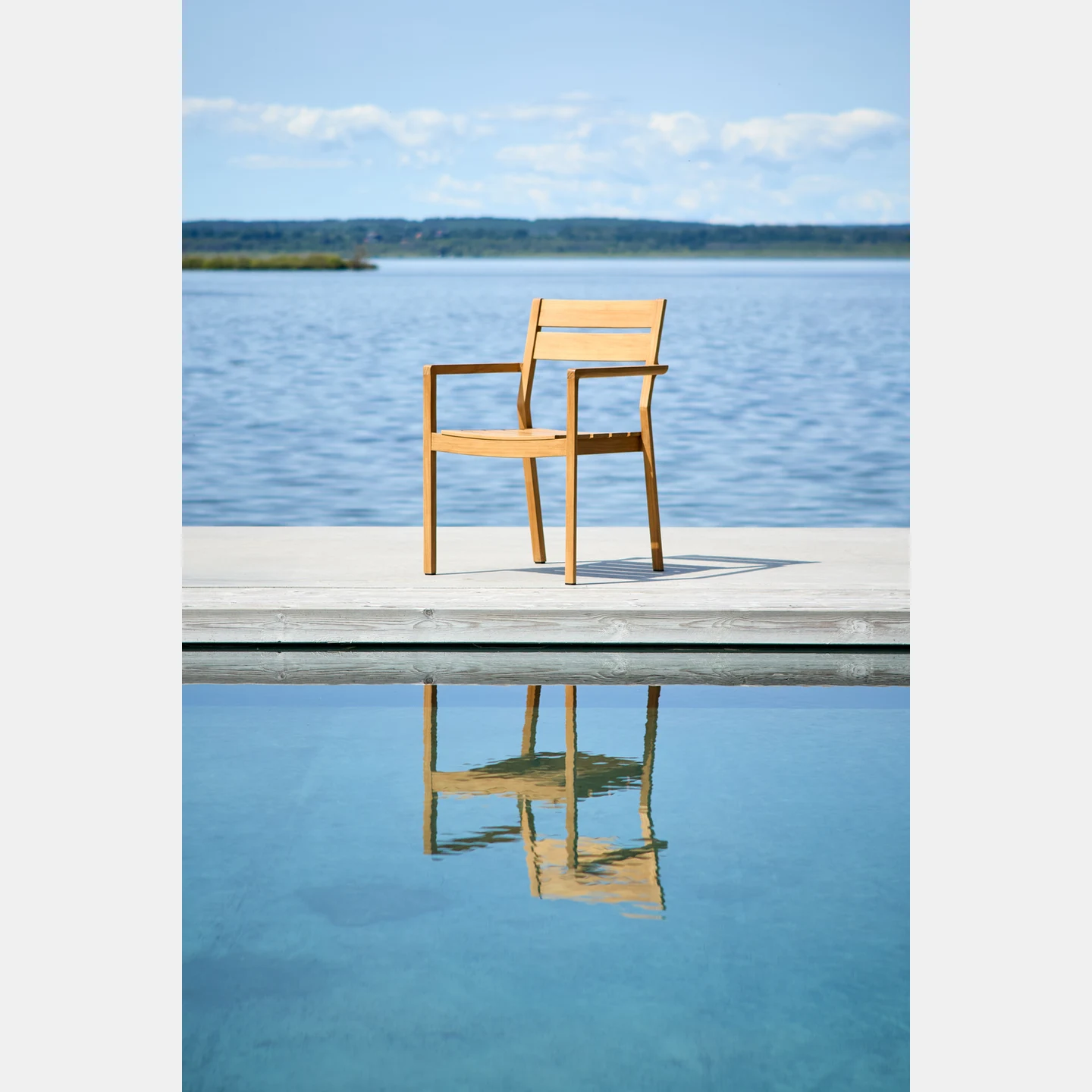 Delia Teak Diningsessel
