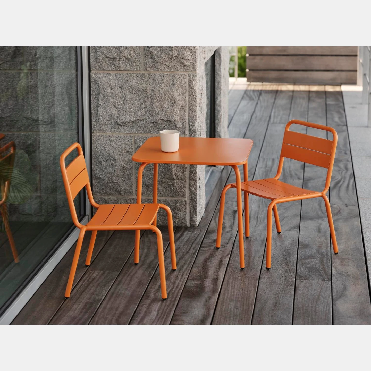 Nera Kinderstuhl Orange