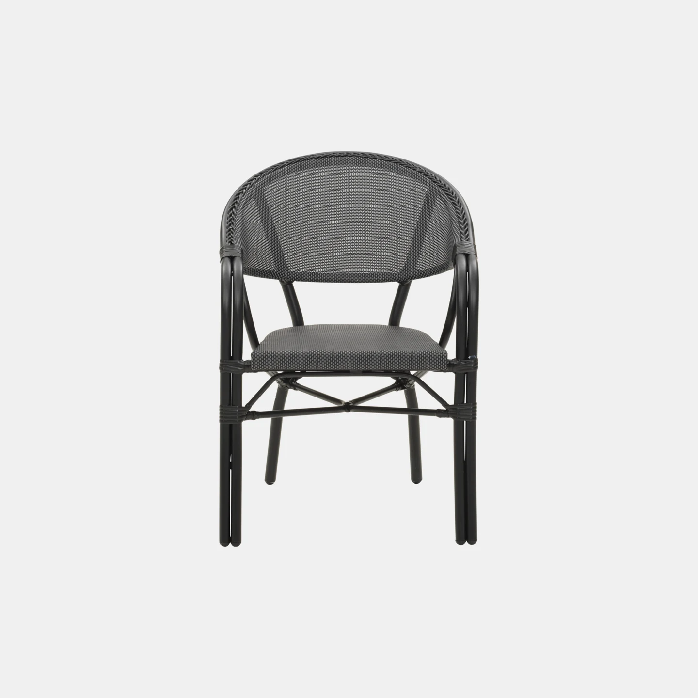 Parterre Diningsessel Schwarz/shwarz