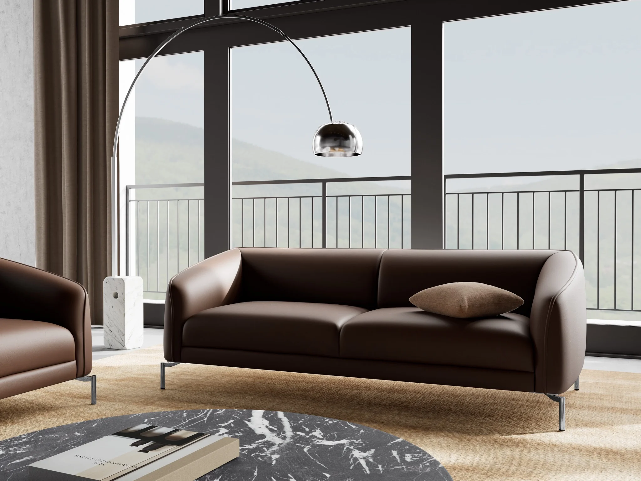 Flexlux Belle II Sofa – 4 Größen, Stoff & Leder