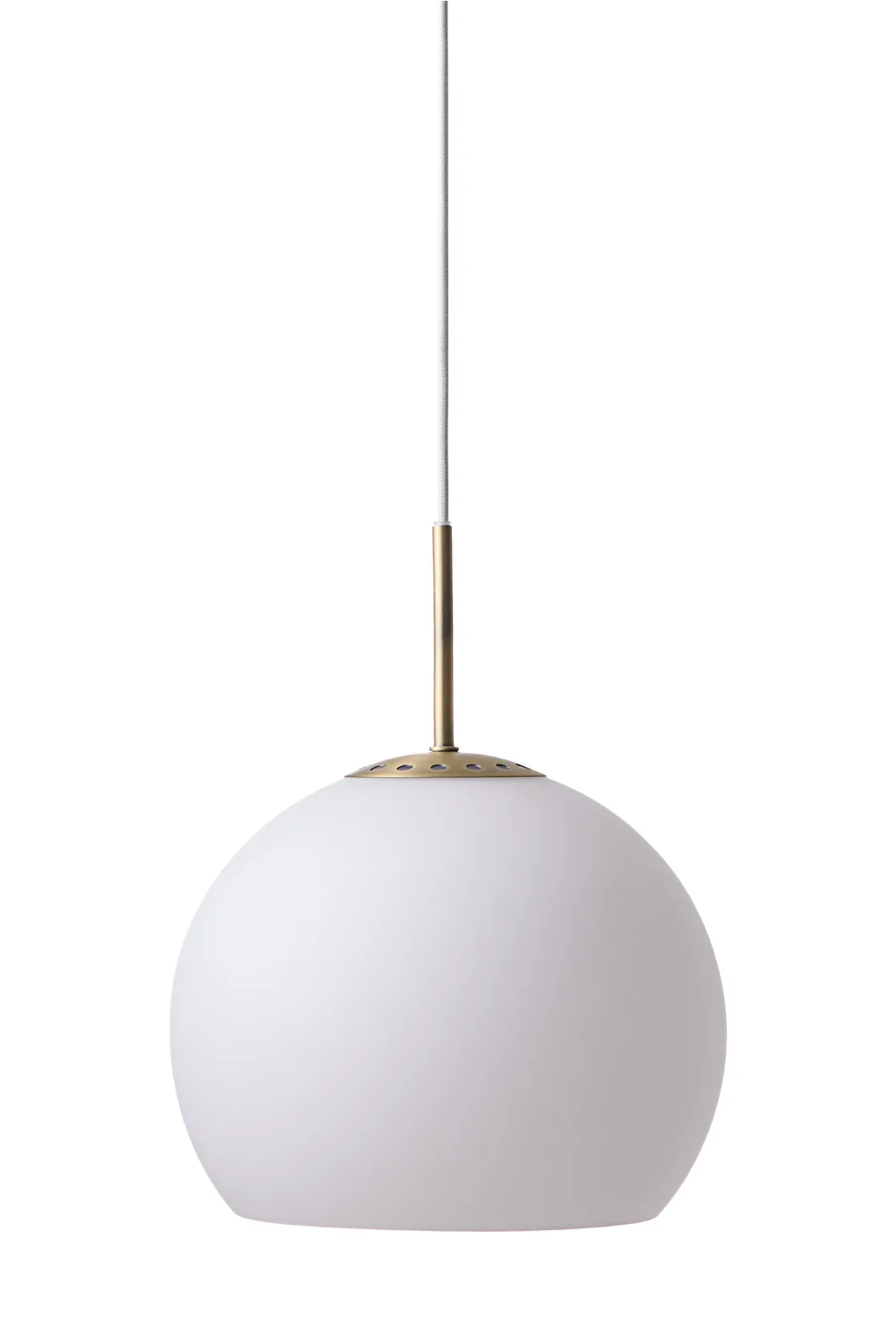 Frandsen Frandsen Ball Glass Pendelleuchte Ø25 – Opal White