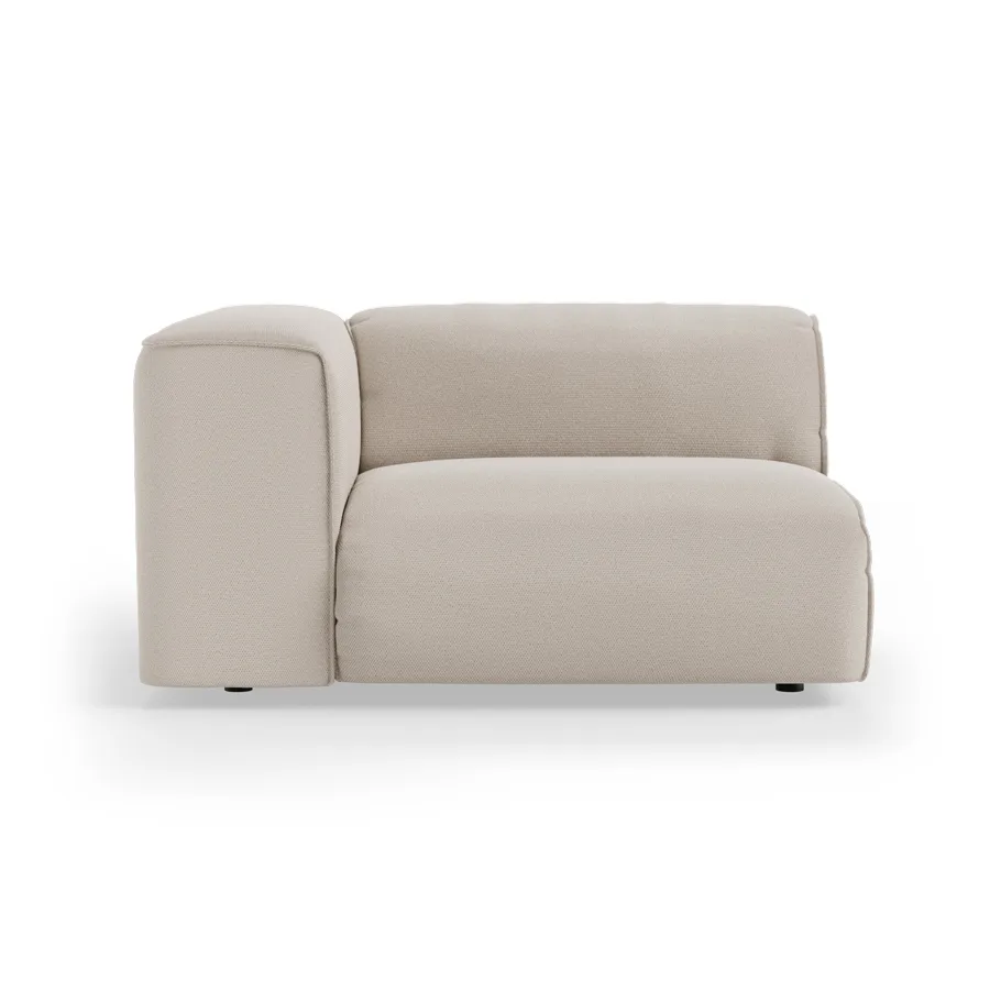 HKliving FLAKE Couch – Element links 1,5-Sitzer