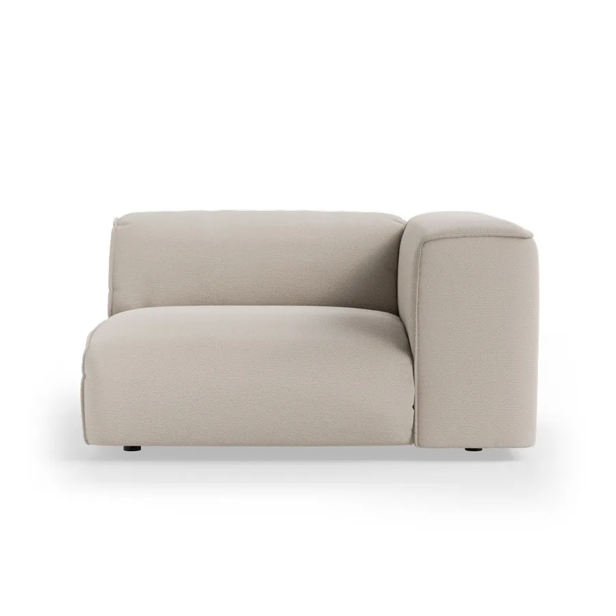HKliving FLAKE Couch – Element rechts 1,5-Sitzer