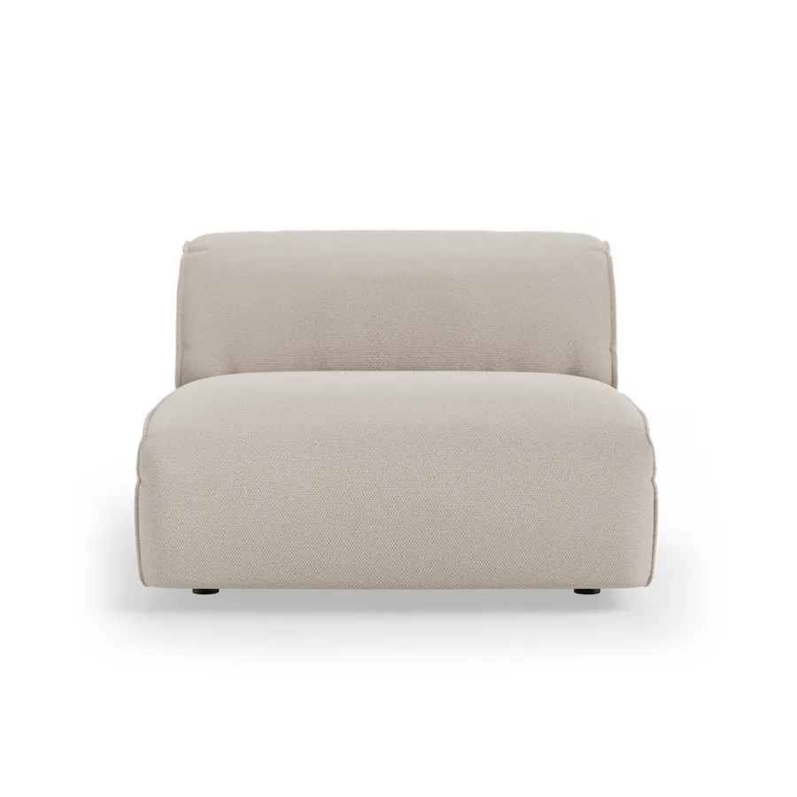 HKliving FLAKE Couch – Mittelelement 1,5-Sitzer