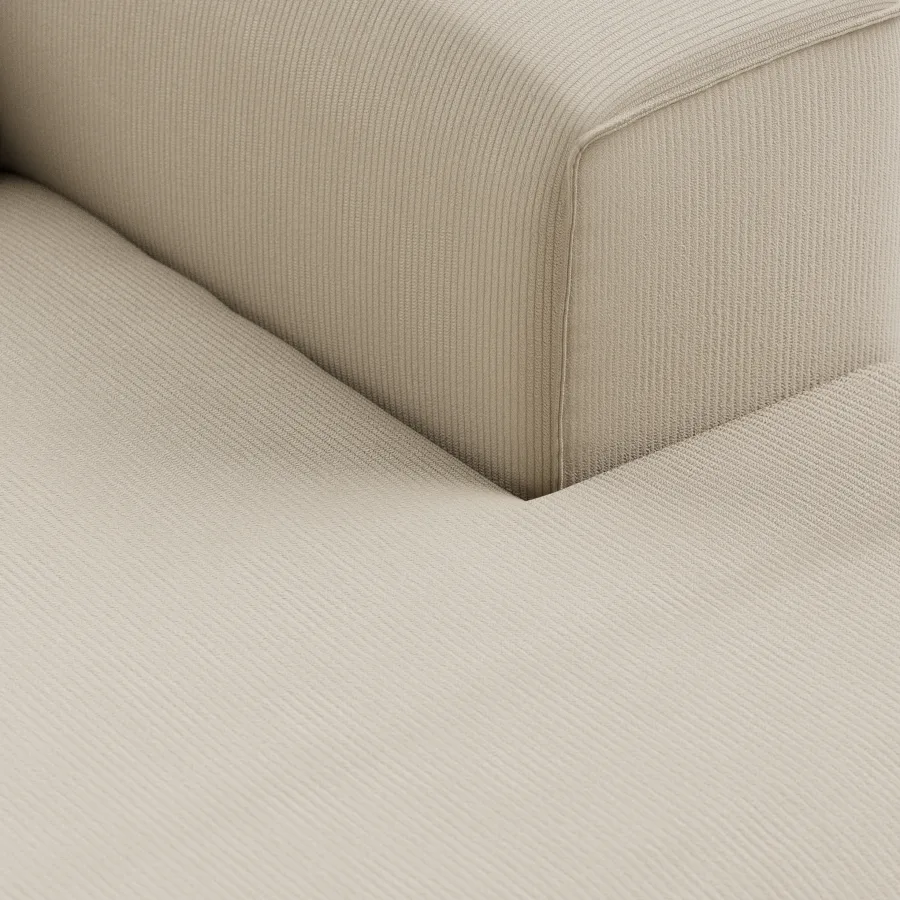 HKliving FLAKE Couch – Element Divan rechts