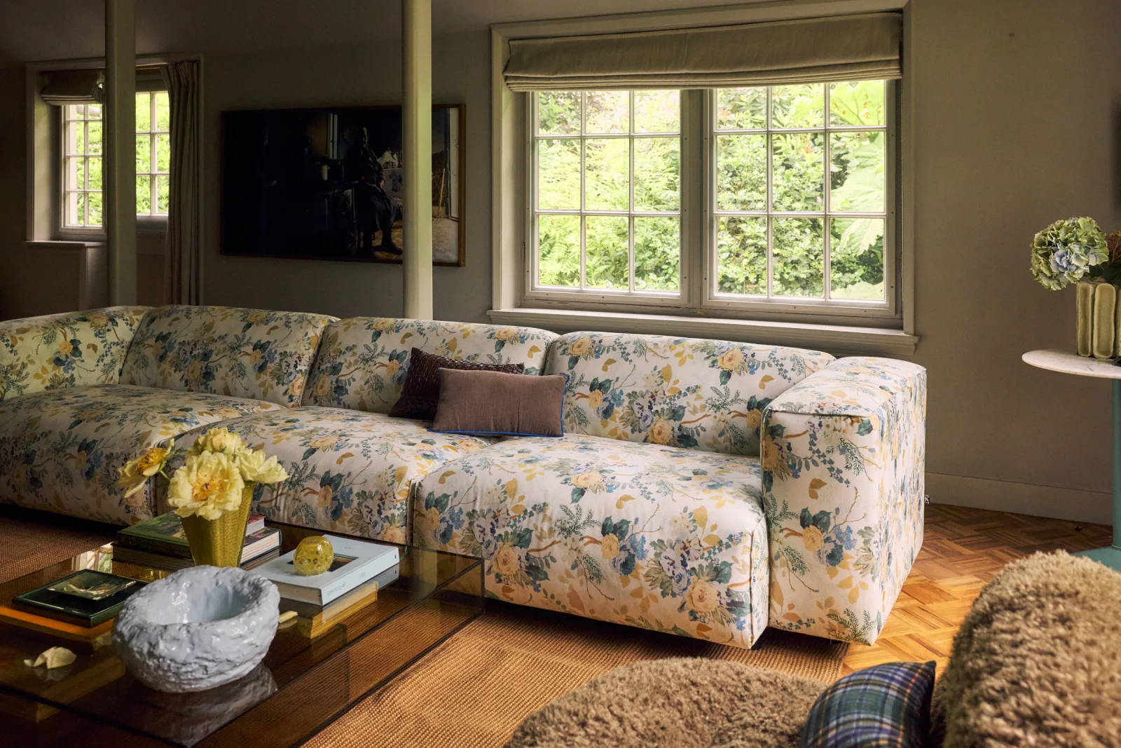 HKliving FLAKE Couch – Element rechts XL – Wohnambiente