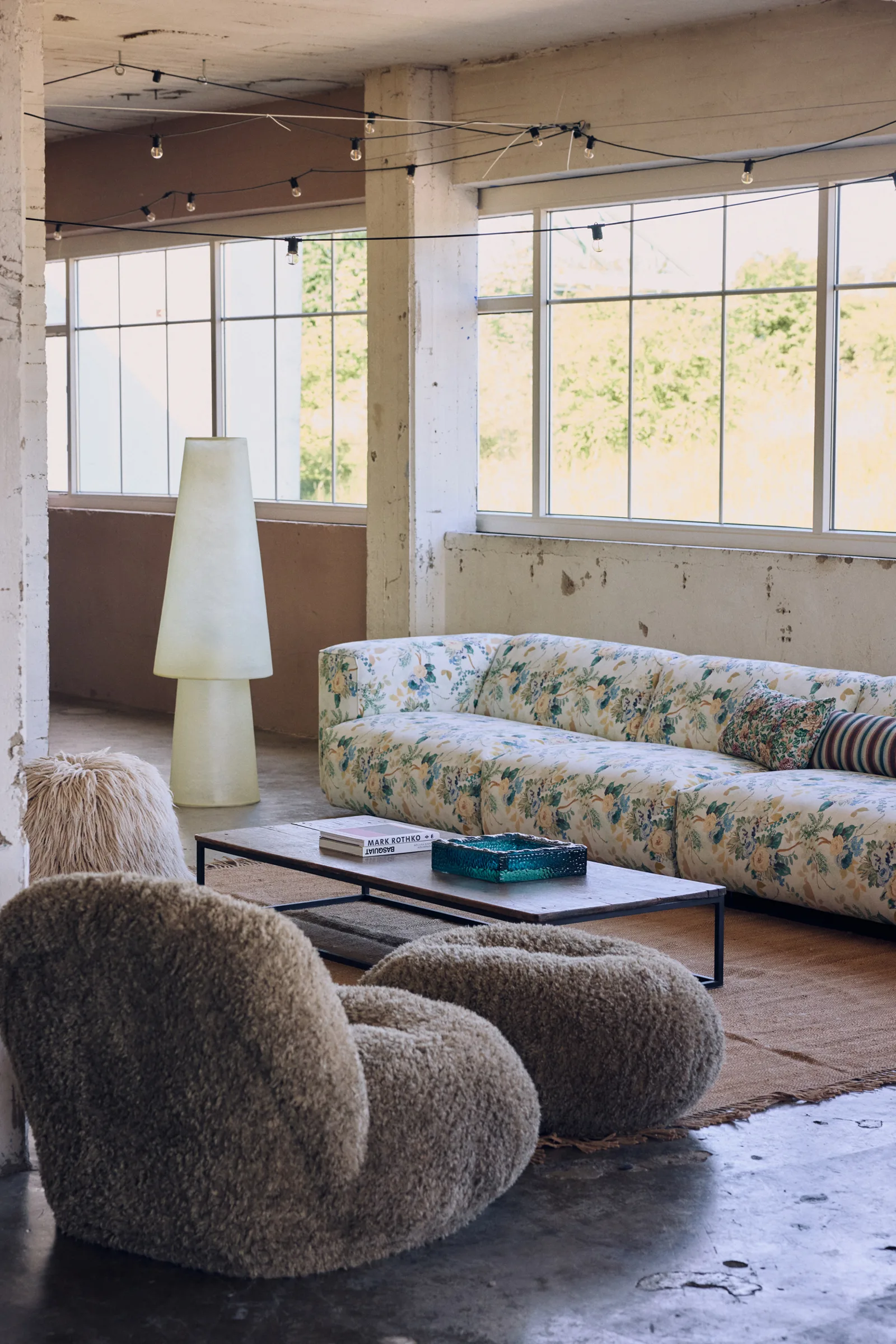 HKliving FLAKE Couch – Element links XL – Wohnambiente