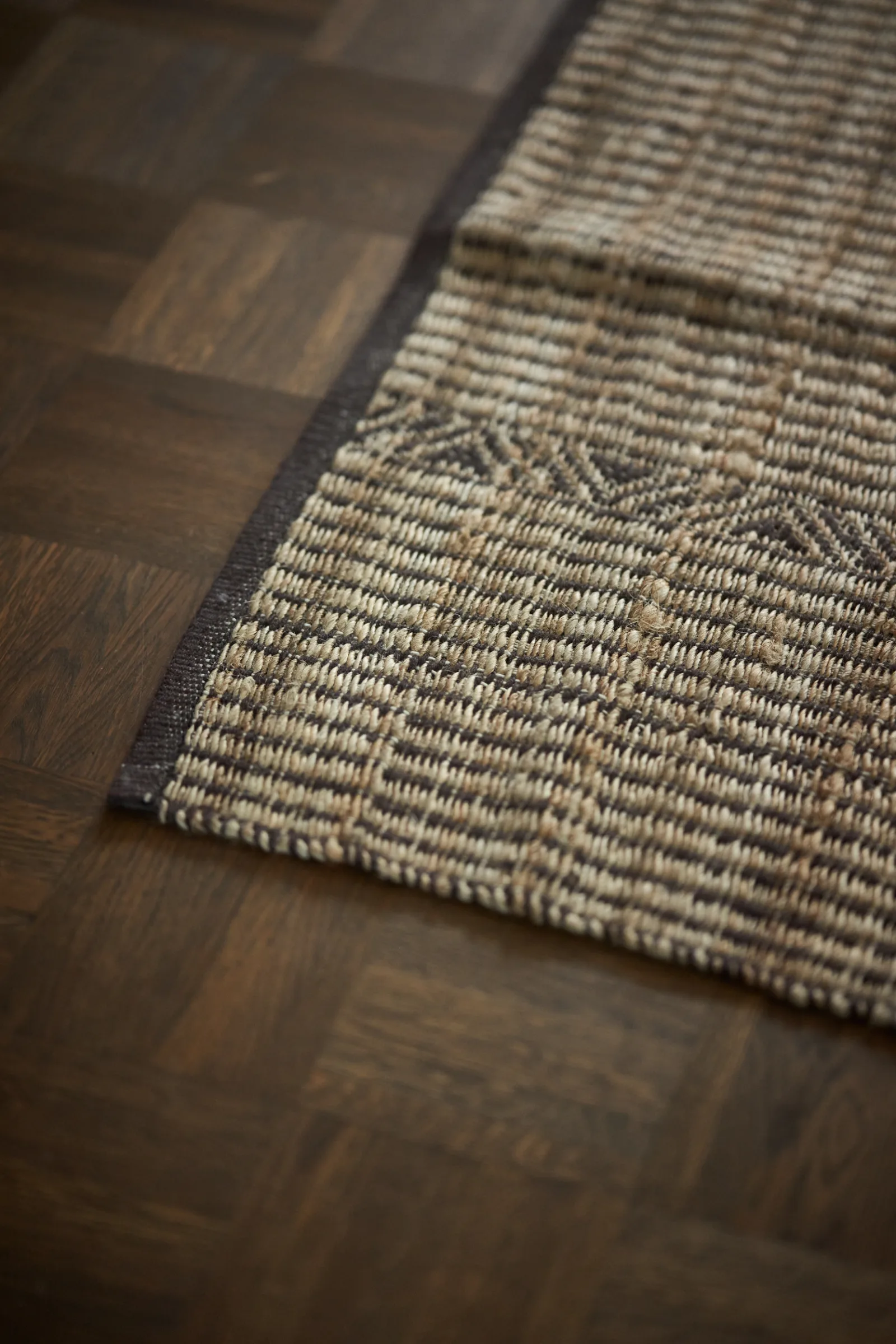 hkliving Wüsten-Teppich 240x150cm aus Jute natur – Wohnambiente