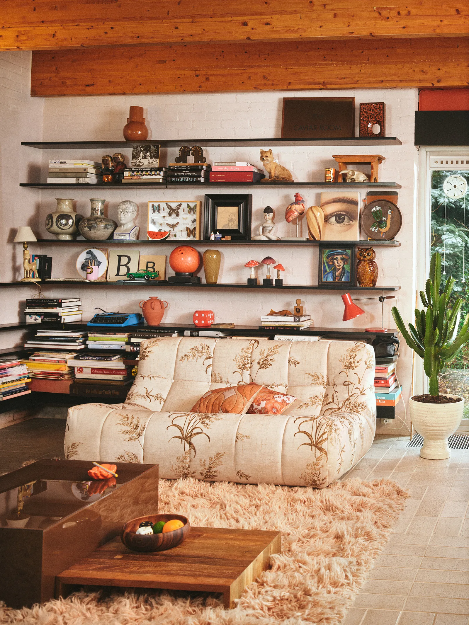HKliving Lazy Lounge Bank – Wohnambiente