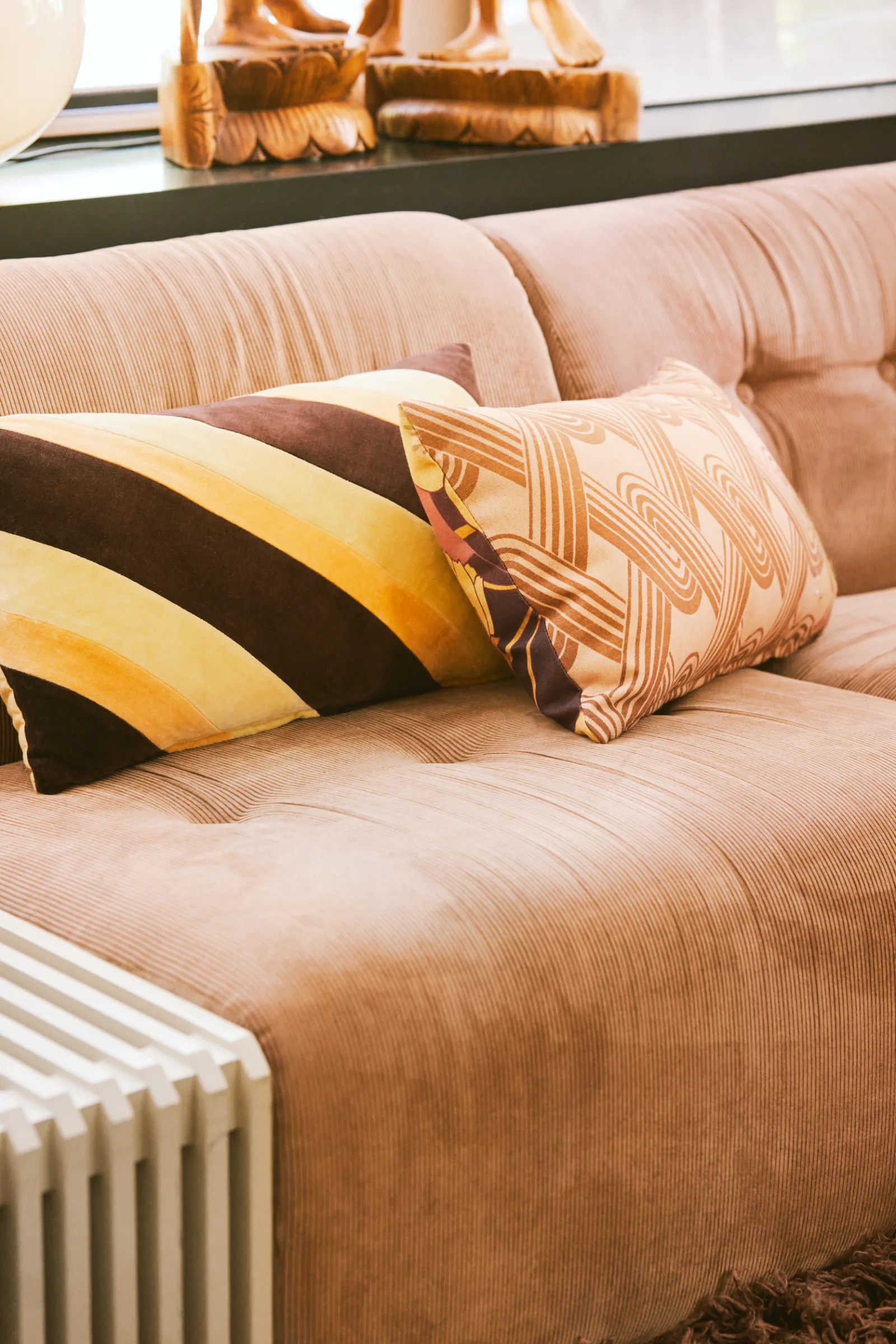 HKliving Vint Couch – Mittelelement – Wohnambiente