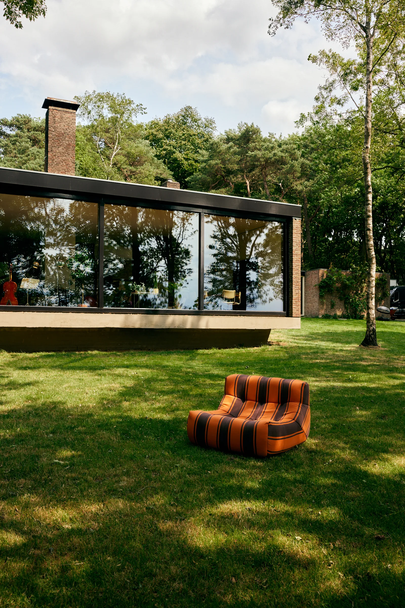 HKliving Lazy Lounge Sessel Outdoor – Wohnambiente