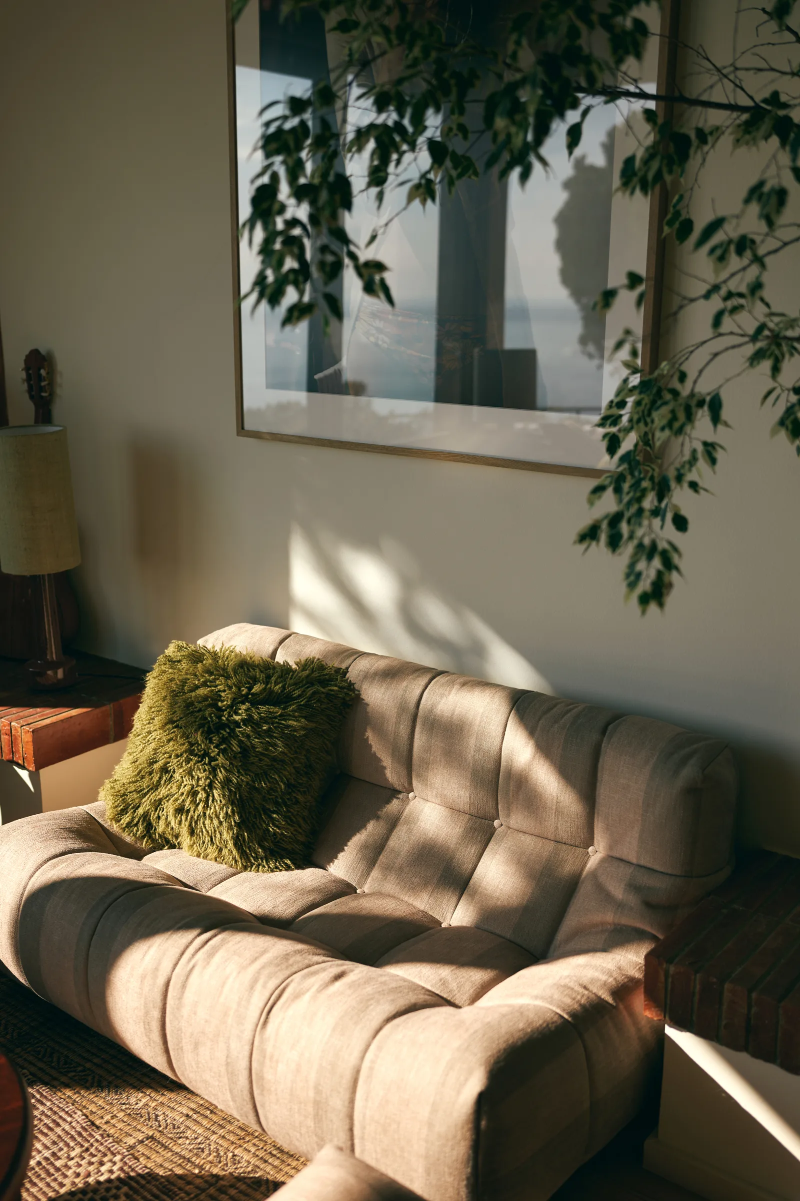 HKliving Lazy Lounge Bank – Wohnambiente