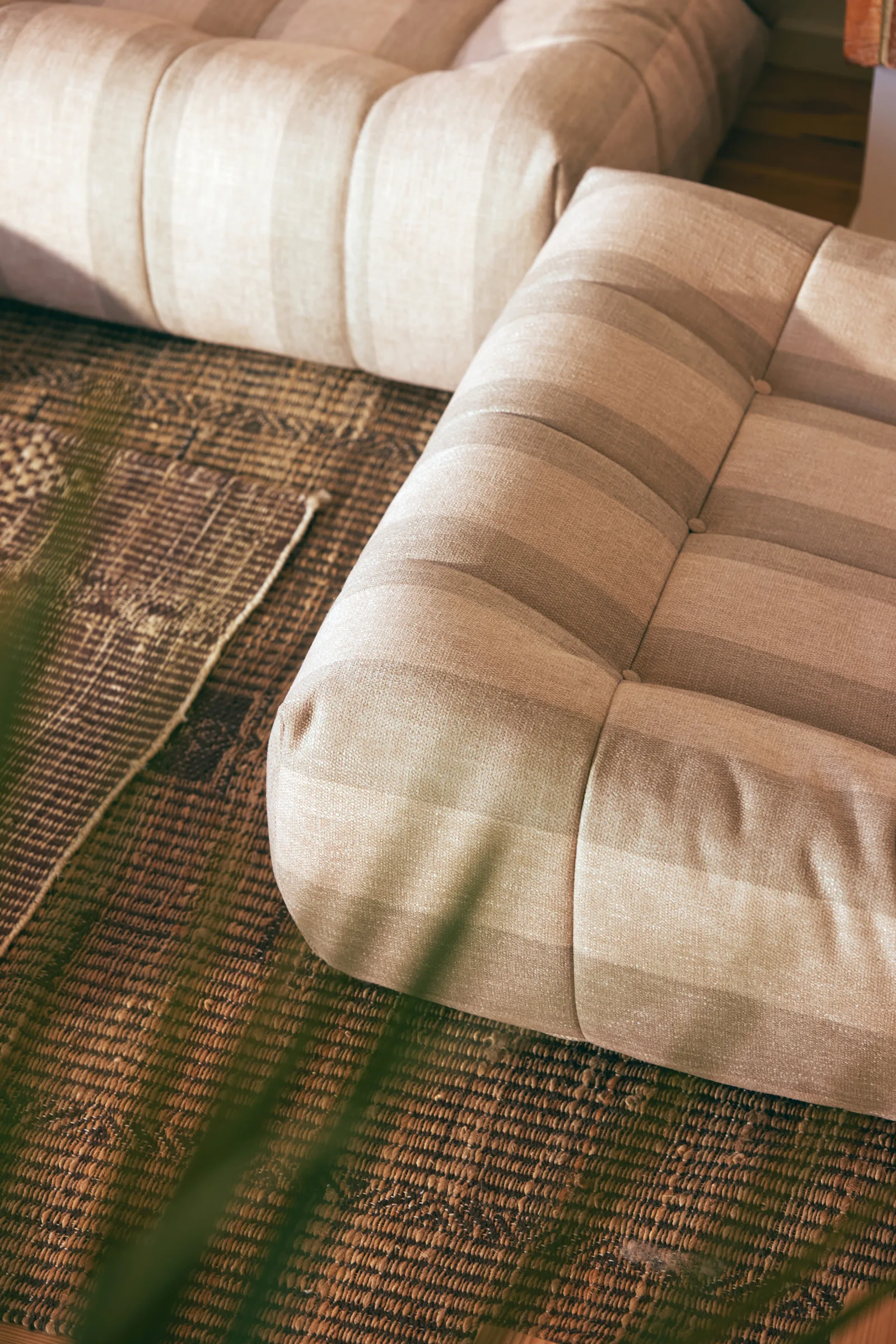 HKliving Lazy Lounge Sessel – Wohnambiente