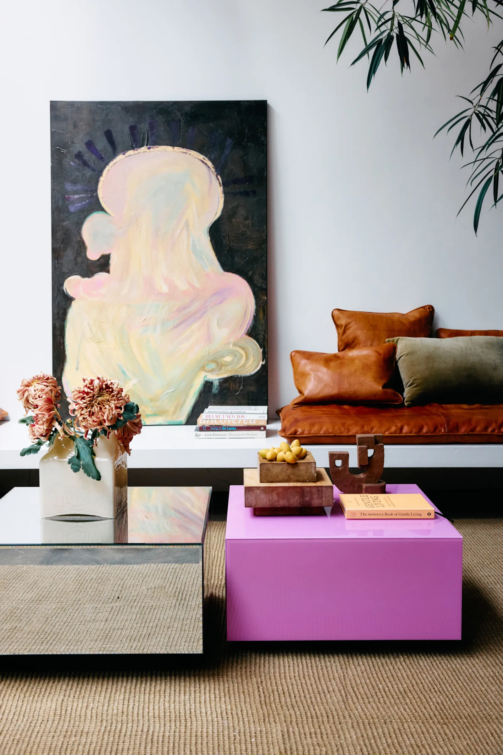 hkliving Couchtisch Spiegelblocktisch Größe L in rosa – Wohnambiente
